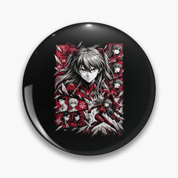 Item preview, Asuka Langley Shikinami Portrait designed and sold by SteveLPenix.
