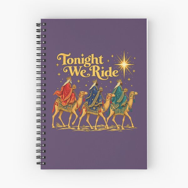 Item preview, Tonight We Ride Three Wise Men Procession designed and sold by POD DYNASTY | Original Print On Demand T-Shirt Graphics.