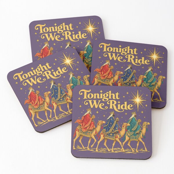 Item preview, Tonight We Ride Three Wise Men Procession designed and sold by POD DYNASTY | Original Print On Demand T-Shirt Graphics.