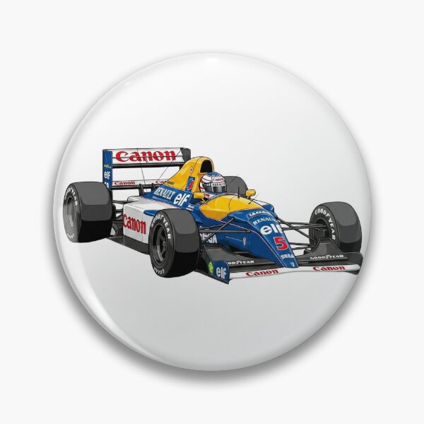 Item preview, 1992 Williams FW14B Nigel Mansell World Champion F1 Racing Car Illustration designed and sold by Motorline44.