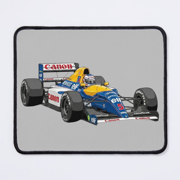 Item preview, 1992 Williams FW14B Nigel Mansell World Champion F1 Racing Car Illustration designed and sold by Motorline44.