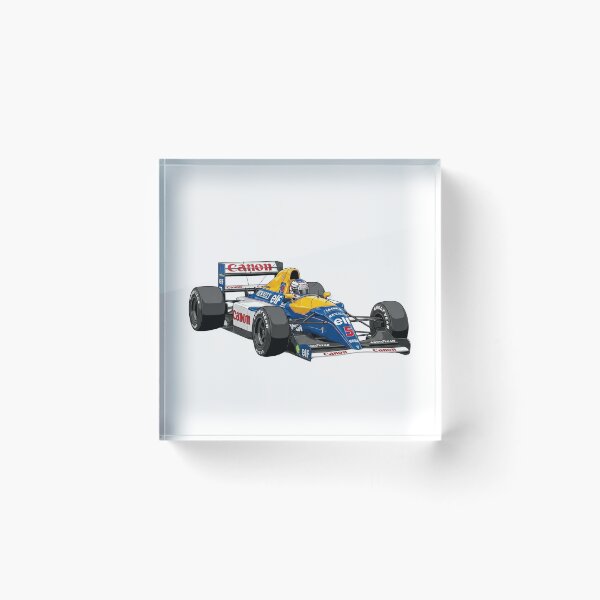 Item preview, 1992 Williams FW14B Nigel Mansell World Champion F1 Racing Car Illustration designed and sold by Motorline44.
