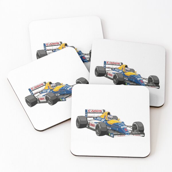 Item preview, 1992 Williams FW14B Nigel Mansell World Champion F1 Racing Car Illustration designed and sold by Motorline44.