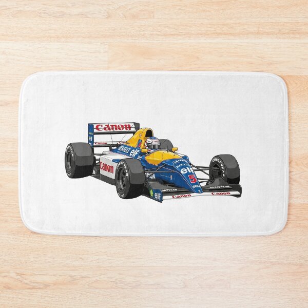 Item preview, 1992 Williams FW14B Nigel Mansell World Champion F1 Racing Car Illustration designed and sold by Motorline44.