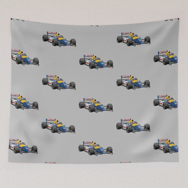 Item preview, 1992 Williams FW14B Nigel Mansell World Champion F1 Racing Car Illustration designed and sold by Motorline44.