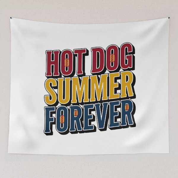 Item preview, Hot Dog Summer designed and sold by VYRON STUDIO.