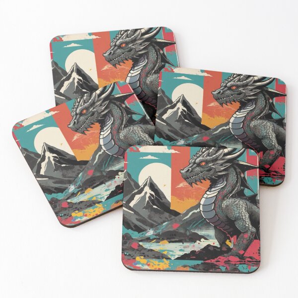 Item preview, Modern Pop Art Dragon designed and sold by Kochainn.