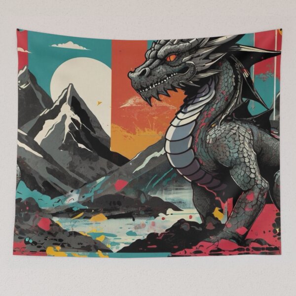 Item preview, Modern Pop Art Dragon designed and sold by Kochainn.