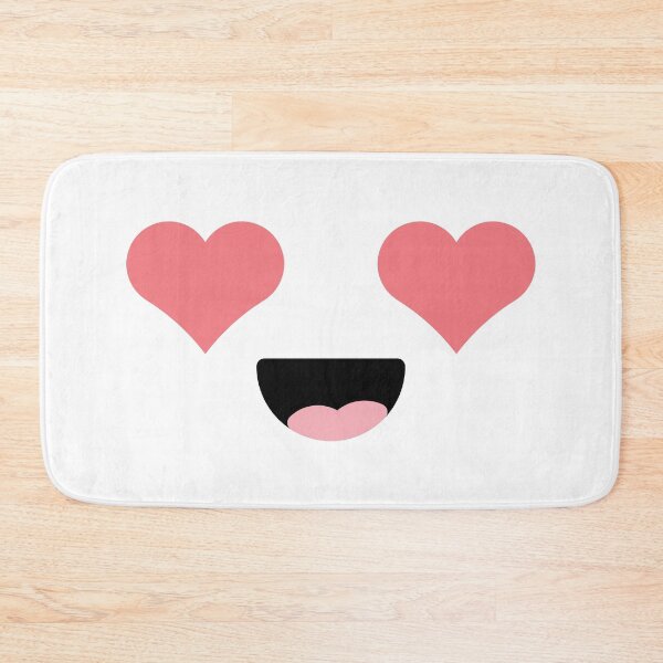 Item preview, Sweet kawaii smiling heart eyes face designed and sold by BlushyPrint.