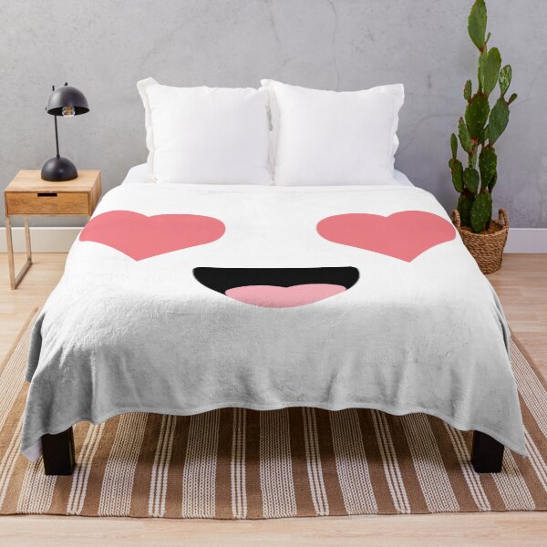 Item preview, Sweet kawaii smiling heart eyes face designed and sold by BlushyPrint.
