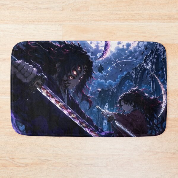 Item preview, Dark Moon Samurai Battle – Gothic Demon Warrior Fantasy Anime Art designed and sold by Dyan4.