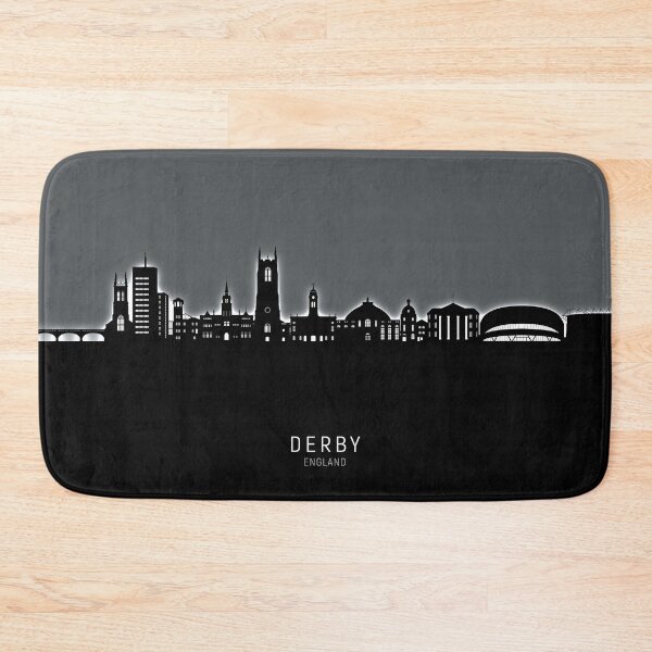 Artikelvorschau, Derby, England Skyline entworfen und verkauft von ArtPrints.