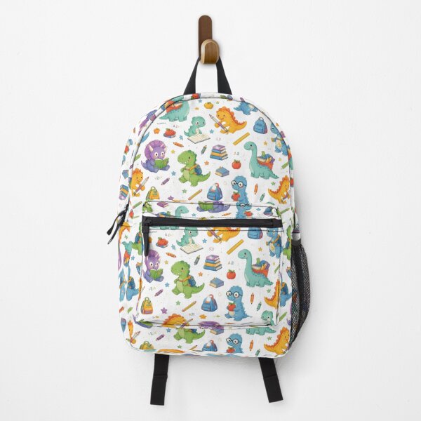 Item preview, Cute Dinosaur School Pattern – Kids Back to School Notebook & Backpack Design designed and sold by Brain shot.