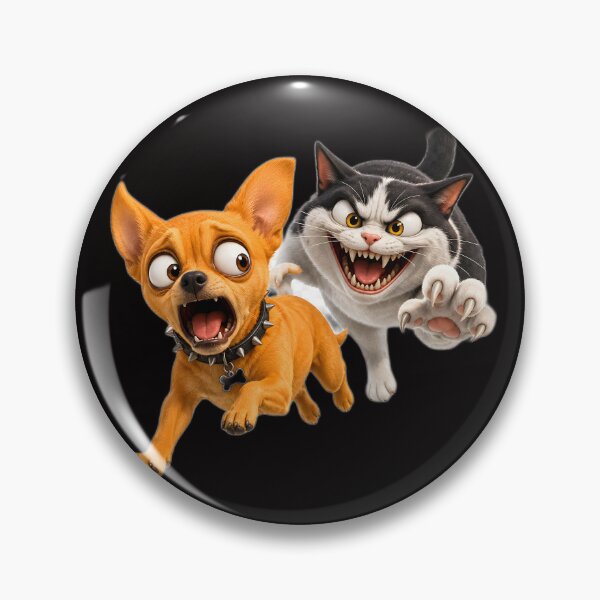 Item preview, Cat-astrophe! A Dog's Worst Nightmare designed and sold by ARabbitHole.