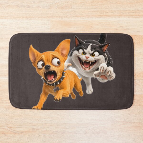 Item preview, Cat-astrophe! A Dog's Worst Nightmare designed and sold by ARabbitHole.