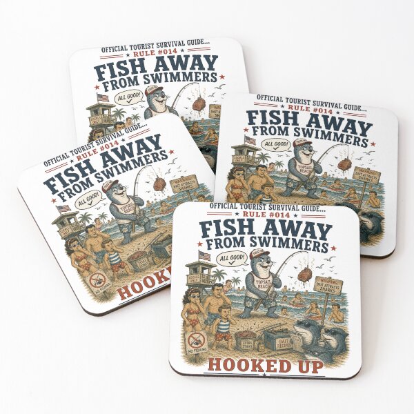 Item preview, Official Tourist Survival Guide - Hooked Up designed and sold by Pepper's Ink & Stitch.