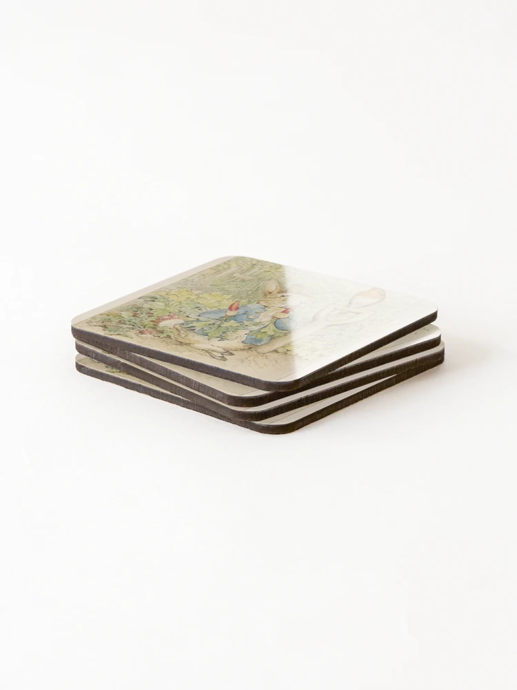 Thumbnail 4 of 5, Coasters (Set of 4), Peter Rabbit designed and sold by Blue  Robin.