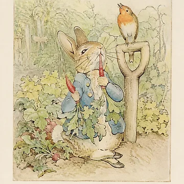 Artwork thumbnail, Peter Rabbit by Blue Robin
