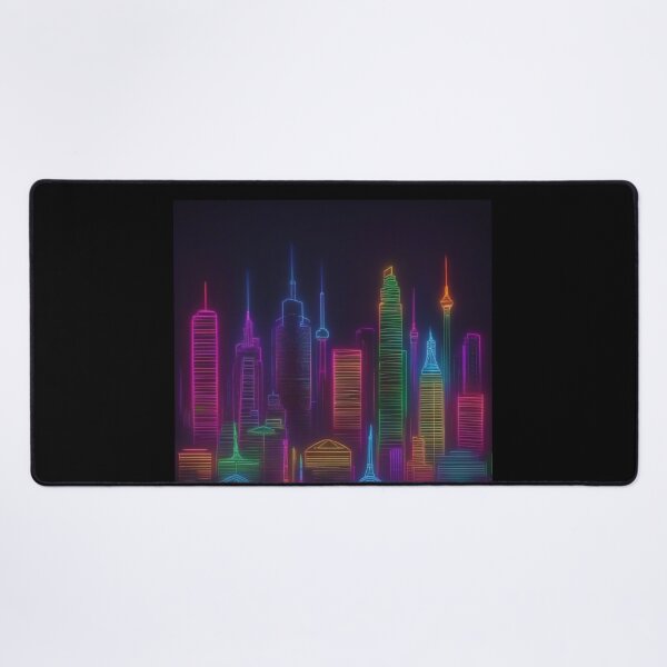 Item preview, Neon City skyline designed and sold by JALNERVION SHOP.