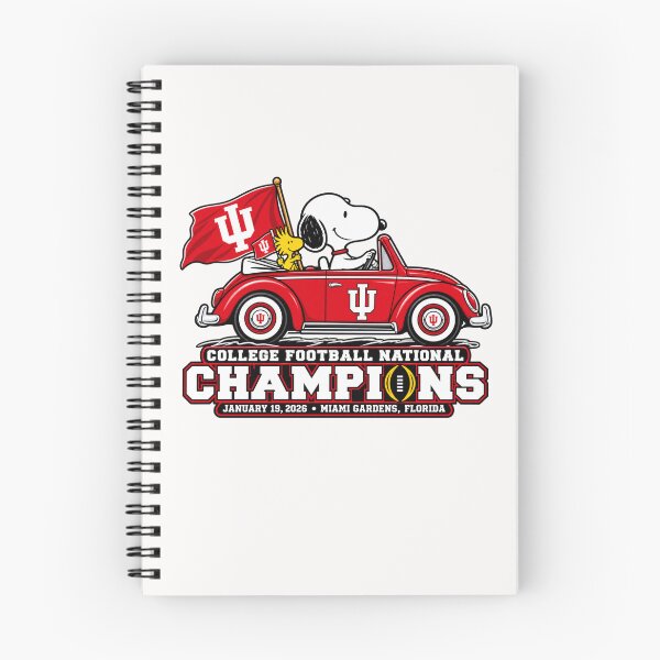 Item preview,  Snoopy College Football National Champions Indiana Hoosiers designed and sold by justsomeweird.
