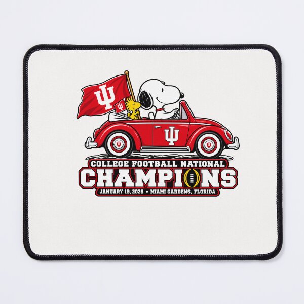 Item preview, Snoopy College Football National Champions Indiana Hoosiers designed and sold by justsomeweird.