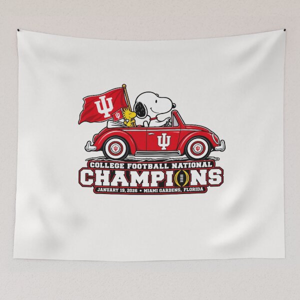 Item preview,  Snoopy College Football National Champions Indiana Hoosiers designed and sold by justsomeweird.