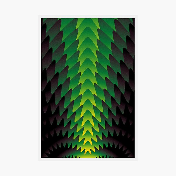 Item preview, Spines – Abstract Geometric Chevron & Bio-Mechanical Noise Pattern designed and sold by BrokenBill.
