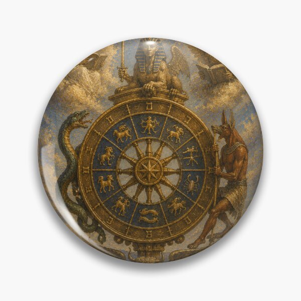 Item preview, The Wheel of Fortune, Destiny, Change and the Turning of Time designed and sold by BlareBlare.