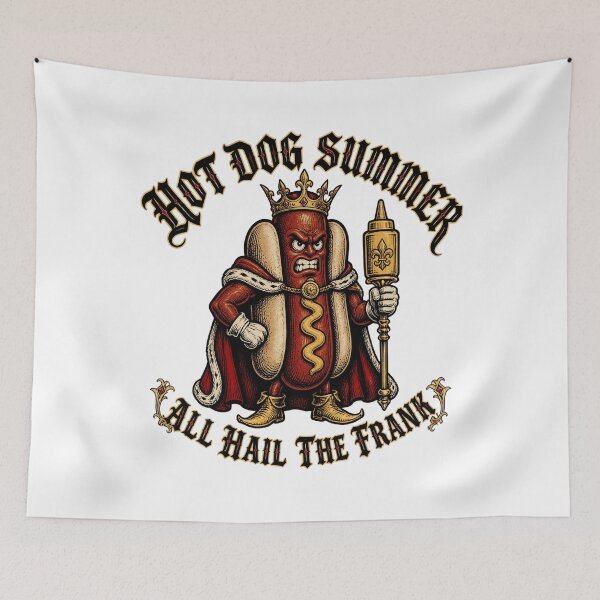 Item preview, Hot Dog Summer designed and sold by VYRON STUDIO.