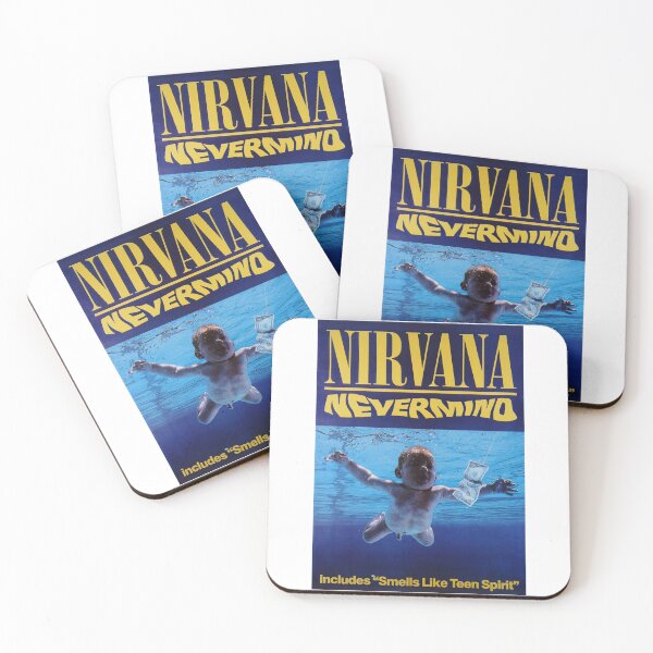 Item preview, Nirvana Nevermind Inspired Grunge Rock Music Retro 90s Design designed and sold by klisexbyu11.