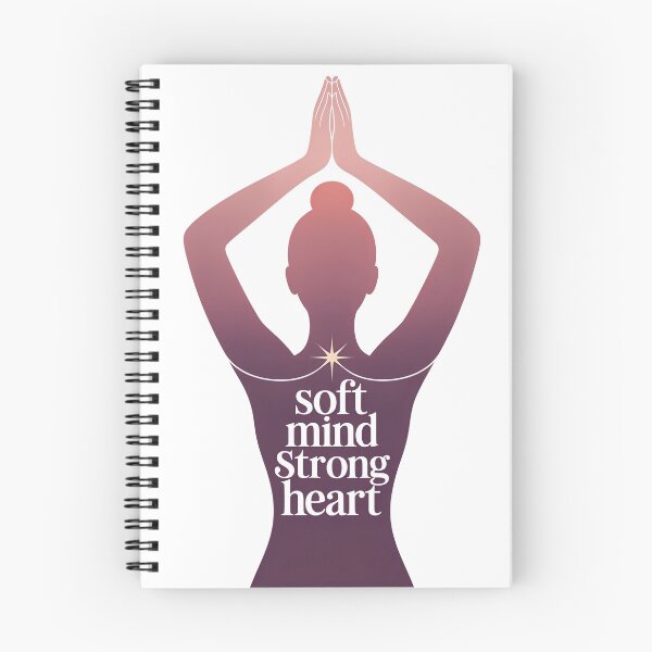 Item preview, Soft Mind Strong Heart Silhouette with Star for Holistic designed and sold by 108stillness.