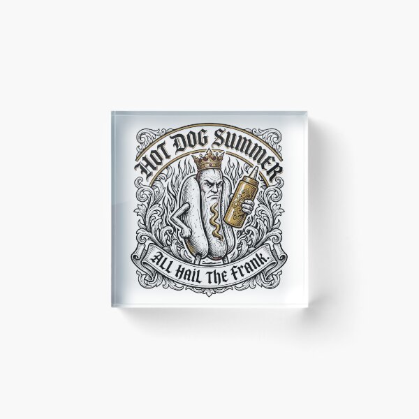Item preview, Hot Dog Summer designed and sold by VYRON STUDIO.