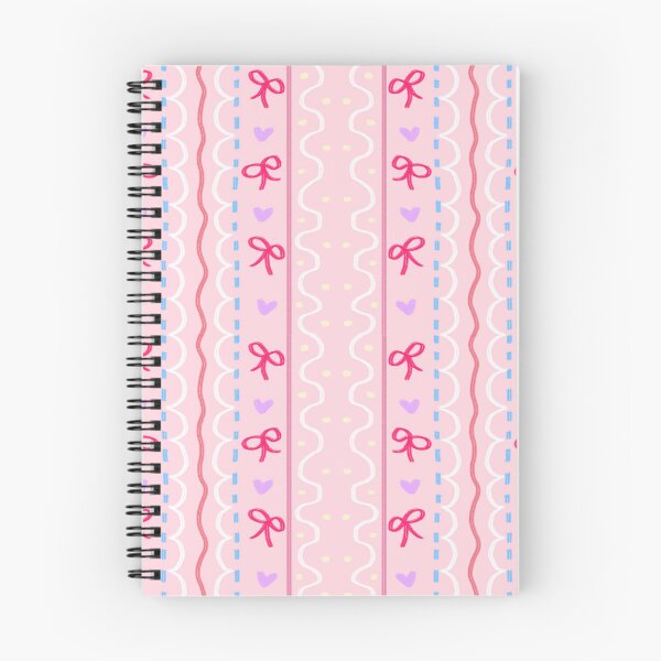 Item preview, Cute Pink Pattern with Bows and Hearts designed and sold by charlittlethingsPH.