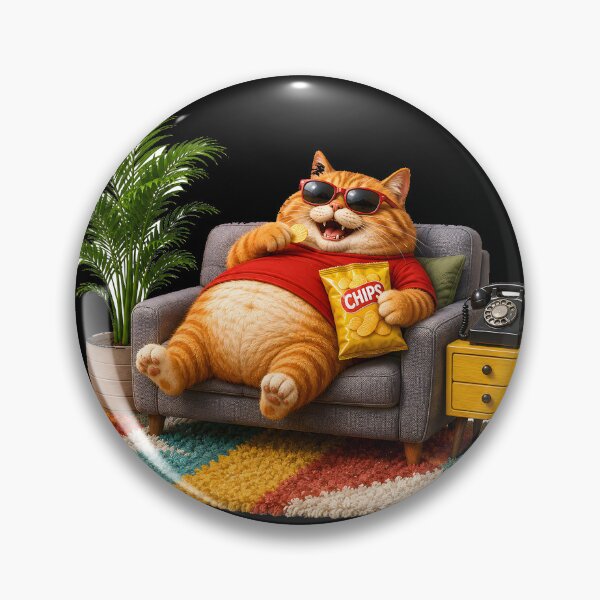 Item preview, Can I Be Lazier? Weekend Mood Cat designed and sold by ARabbitHole.
