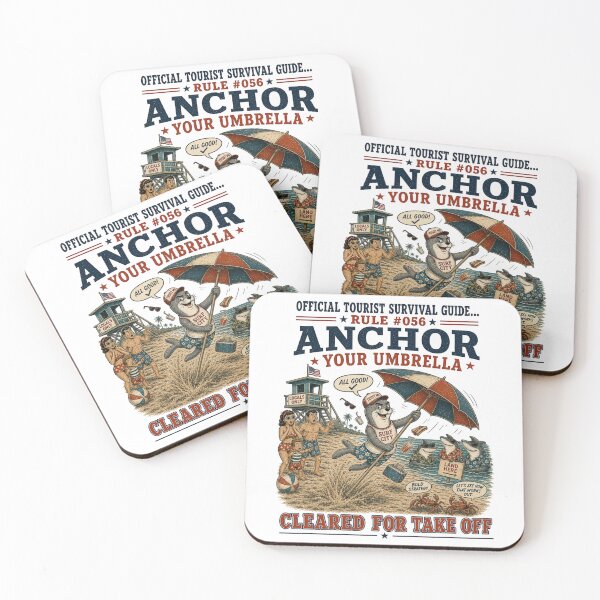 Item preview, Official Tourist Survival Guide - Cleared For Take Off designed and sold by Pepper's Ink & Stitch.