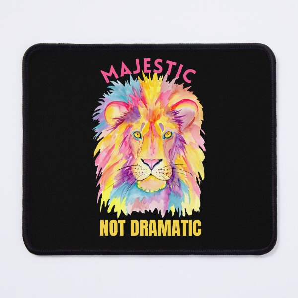 Item preview, Majestic Not Dramatic Lion designed and sold by monika-arthing.
