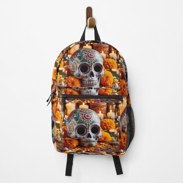 Item preview, Colored Mexican Sugar skull designed and sold by JALNERVION SHOP.