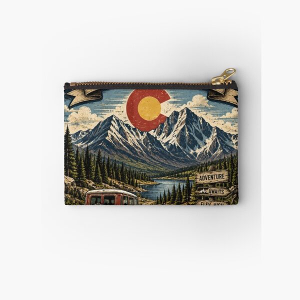 Item preview, Vintage Colorado Rocky Mountain Adventure Road Trip designed and sold by CreativeNest Prints.