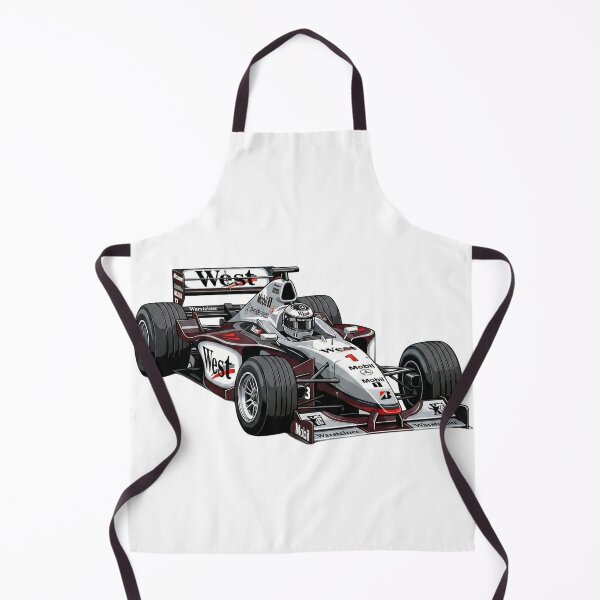 Item preview, 1998 McLaren MP4/13 Mika Hakkinen World Champion F1 Racing Car Illustration designed and sold by Motorline44.