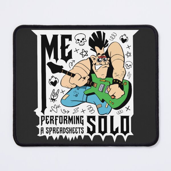 Item preview, Me Performing Spreadsheet Solo designed and sold by awesome-loob.