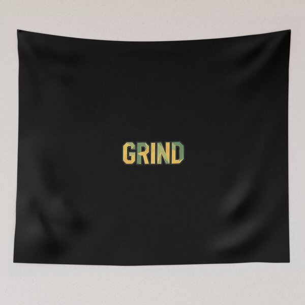 Item preview, Geometric GRIND streetwear design | Low Poly Typography designed and sold by GeoBeast.