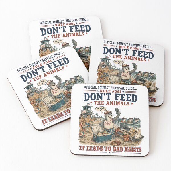 Item preview, Official Tourist Survival Guide - It Leads To Bad Habits designed and sold by Pepper's Ink & Stitch.