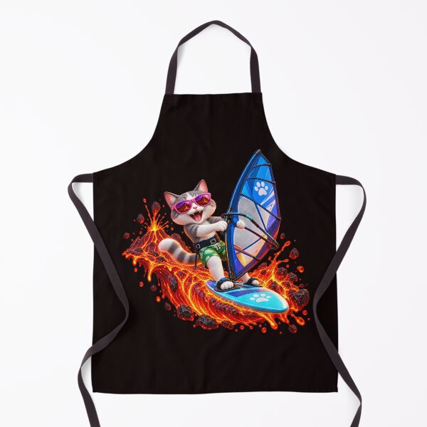 Item preview, Lava Surfer Cat Extreme Adventure designed and sold by ARabbitHole.