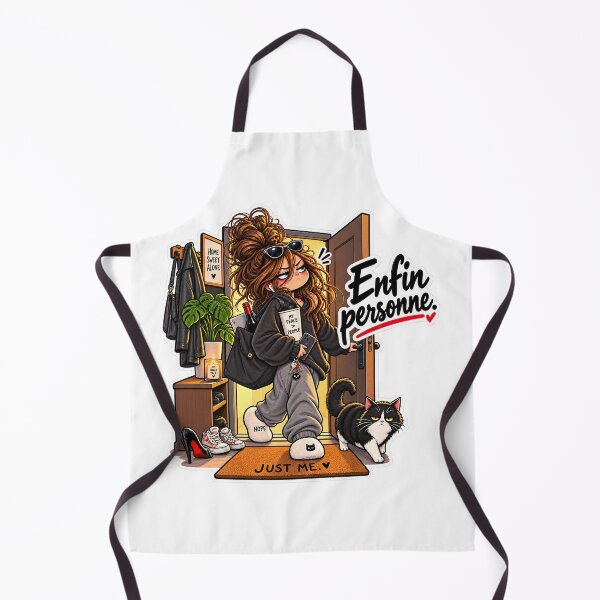 Item preview, Finally, no one – Humorous T-shirt for introverts and antisocial people designed and sold by J-Impression.