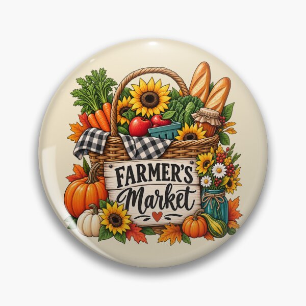 Item preview, Farmers Market Fall Farmers Market Gift Cozy Autumn Style designed and sold by Corvoria.