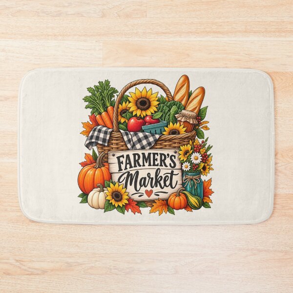 Item preview, Farmers Market Fall Farmers Market Gift Cozy Autumn Style designed and sold by Corvoria.