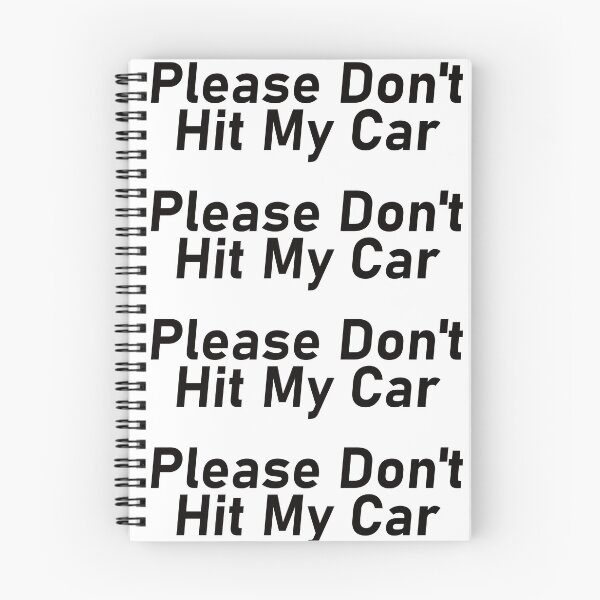 Item preview, Please Don't Hit My Car designed and sold by the-craft-shop.