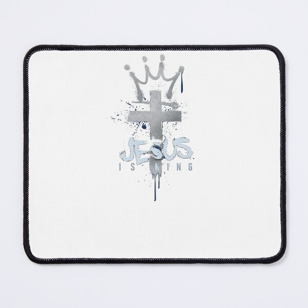 Item preview, Jesus Is King Graffiti Crown Cross Urban Christian Graphic designed and sold by Derekquie.