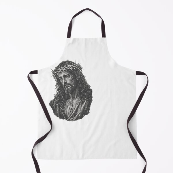 Item preview, Jesus Christ Wearing Crown Of Thorns Sorrowful Artistic Portrait designed and sold by Derekquie.