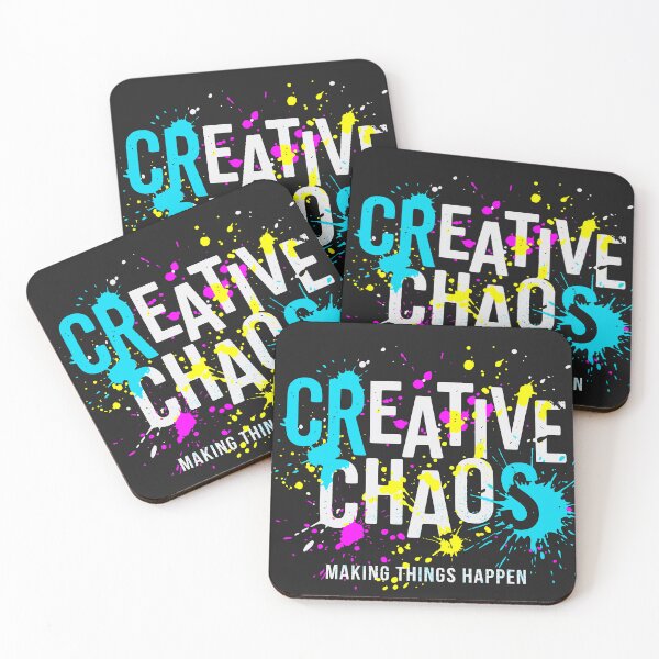 Item preview, Creative Chaos - Neon Nights Edition designed and sold by RetroNeon.